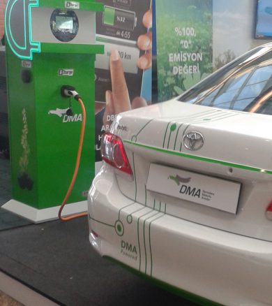 Elektrikli Araç Şarj İstasyonu – Temapark