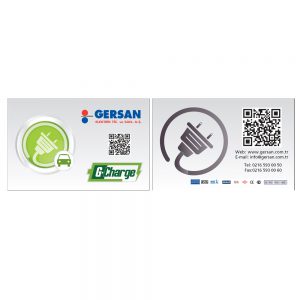 G-Charge RFID Kart (G-Charge RFID Card)